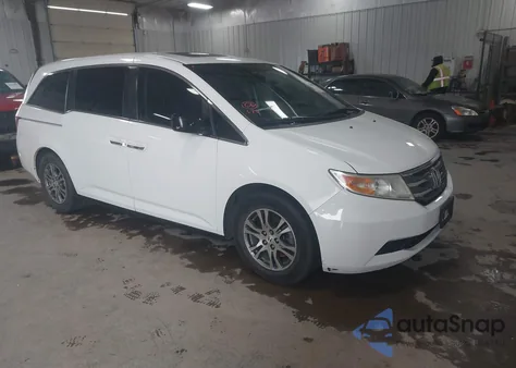 2013 Honda Odyssey Ex-L z USA, uszkodzony, nr VIN 5FNRL5H67DB078089